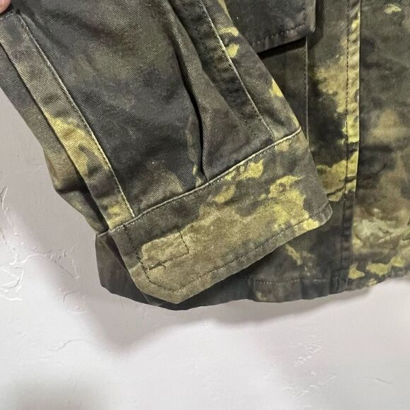 Urban Outfitters BDG Georgie Army Green Camo Surplus Hood Jacket Coat S - Picture 3 of 9